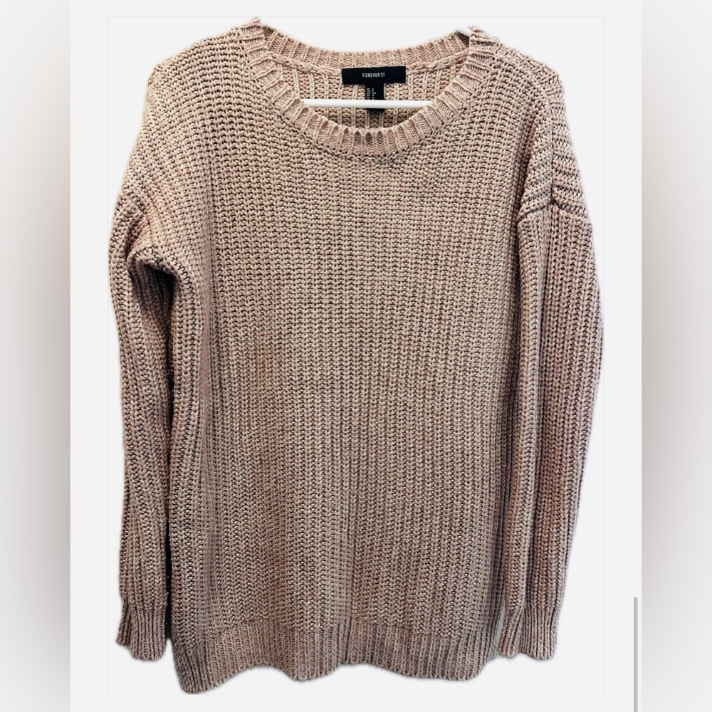 Forever 21 Pink Knit Sweater